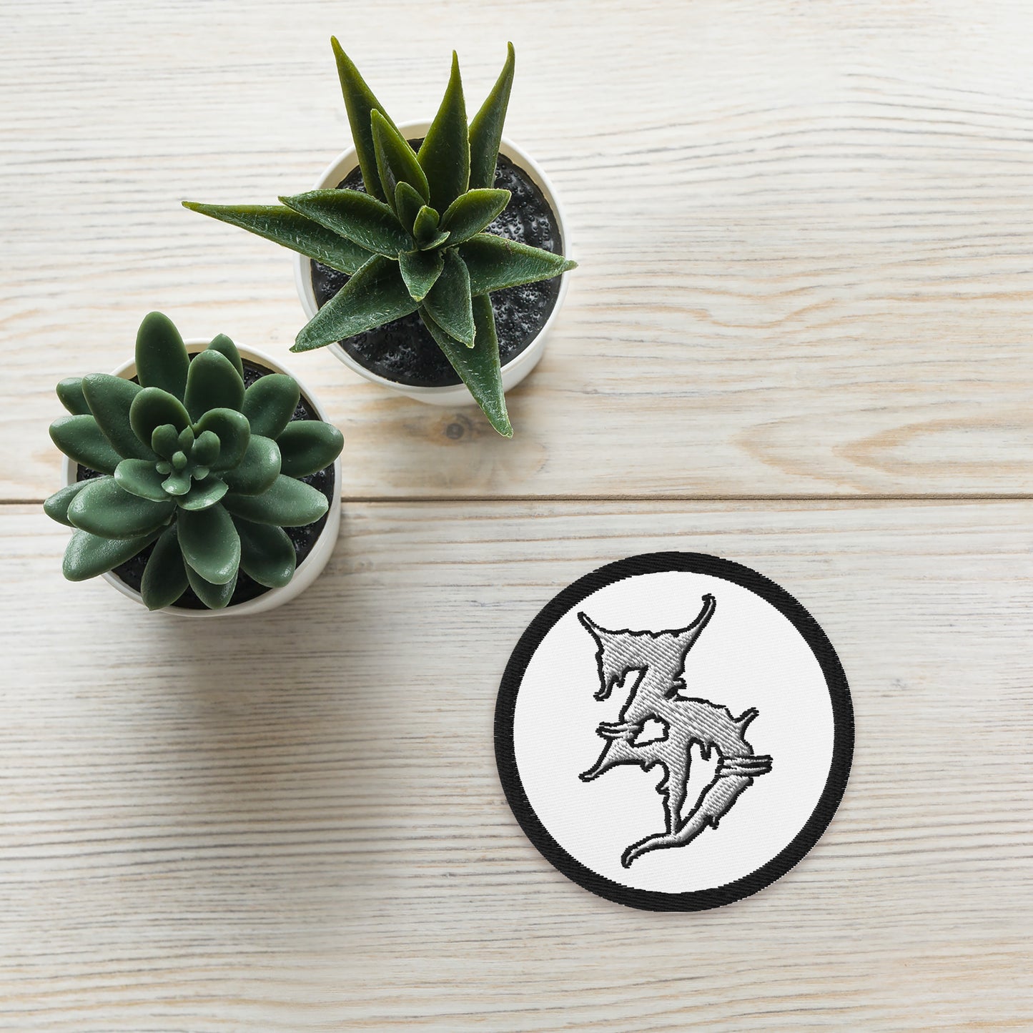 Zeds Dead Iron On Embroidered Rave Patches