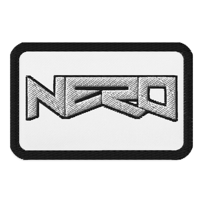 NERO Iron-on Embroidered EDM Patches