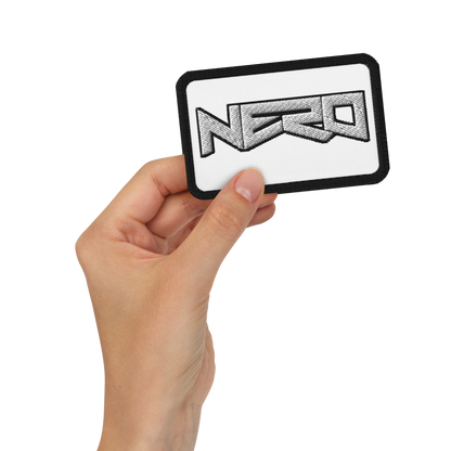 NERO Iron-on Embroidered EDM Patches