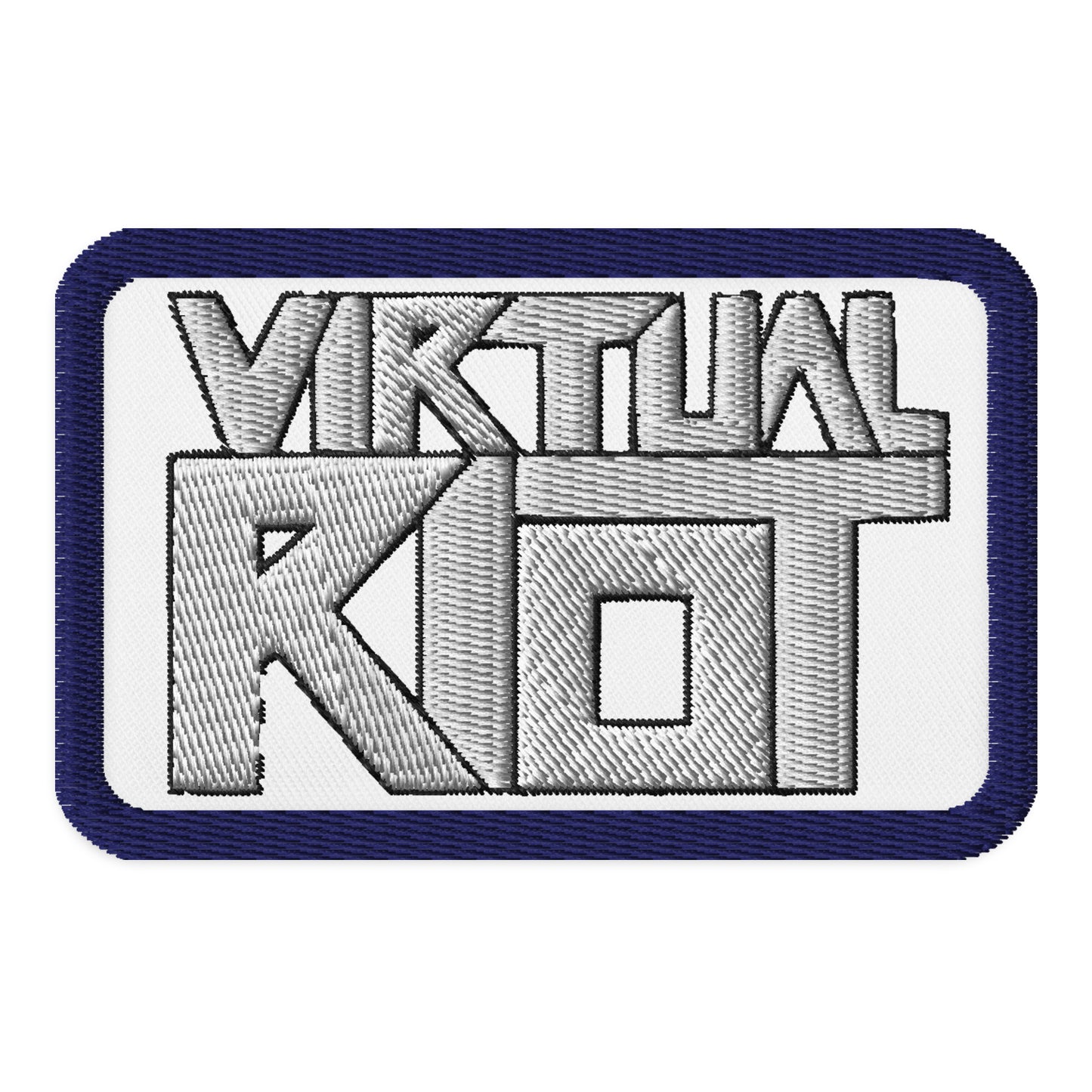 Virtual Riot Embroidered Iron-on Patches