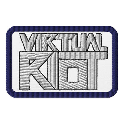 Virtual Riot Embroidered Iron-on Patches