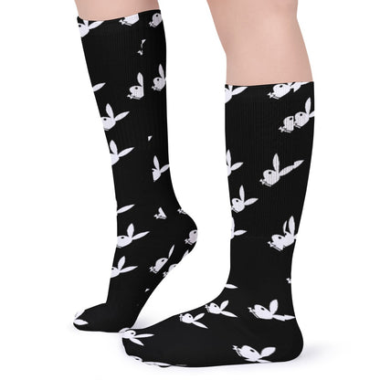 Playboy Bunny Socks 5 Pack Sweat-Proof Odor-Resistant Breathable Large Socks
