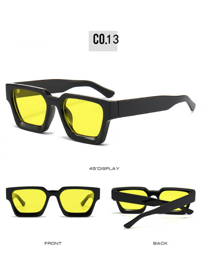 Festival Sunglasses - Women's & Men's Rave Glasses with Multicolor Lens and Frame Options