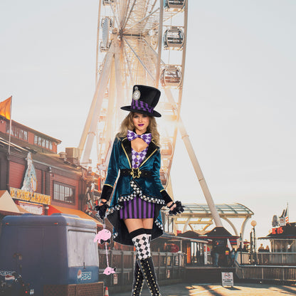 Sexy Mad Hatter Costume Set Alice in Beyond Wonderland