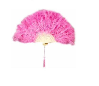 Marabou Feather Fans in 3 Colors