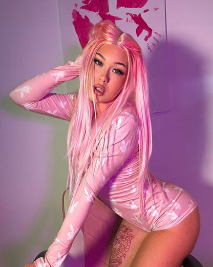 Playboy Slumber Bunny Romper Onesie Pajamas