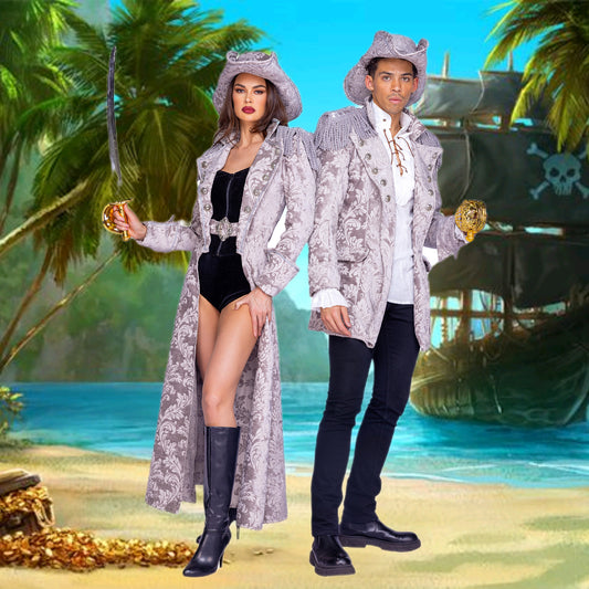 Deluxe Pirate Queen Costume 3pc Set