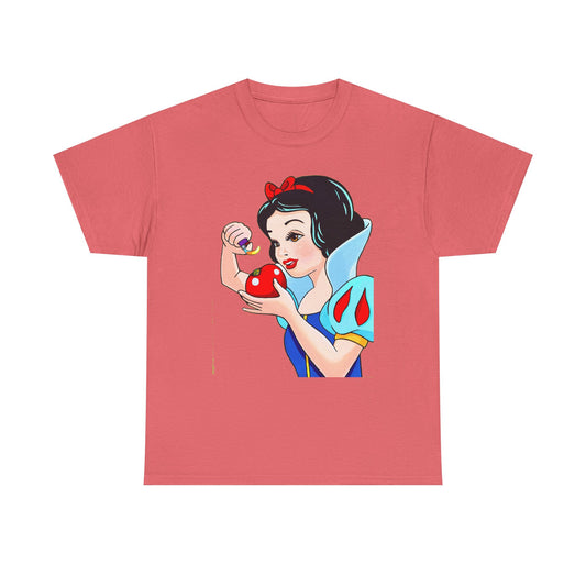 snow white blazing tee