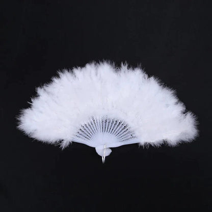 Marabou Feather Fans in 3 Colors